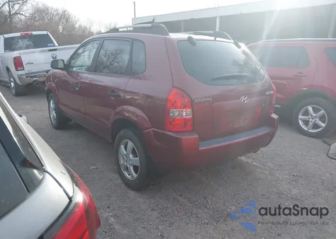 2005 Hyundai Tucson Gl from USA, damaged, VIN KM8JM12B25U107267